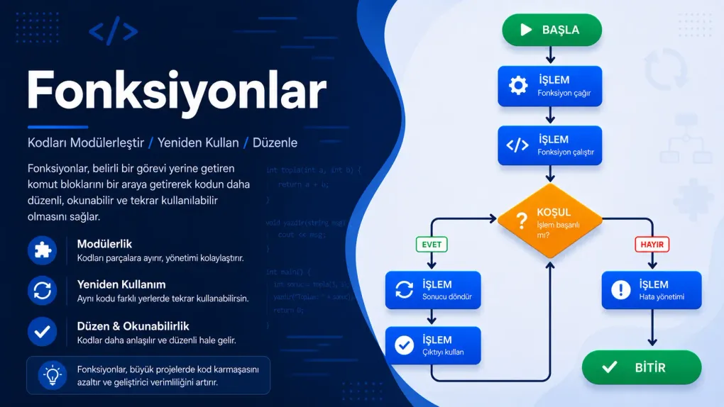 Algoritma: Fonksiyonlar